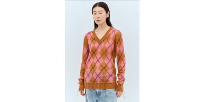Marni Argyle Sweater