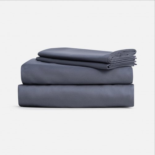 Clean Silver Sheet Set 