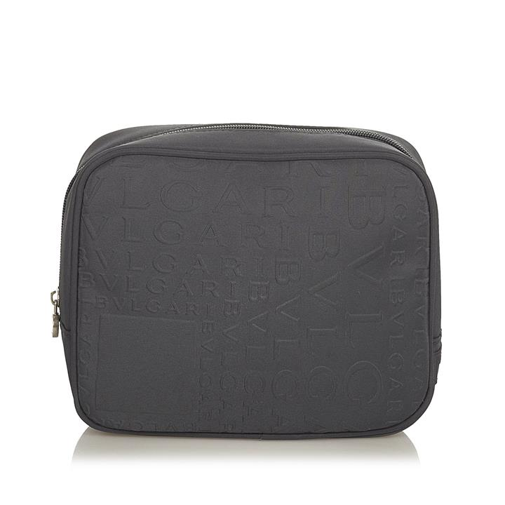 Pre owned Bvlgari Canvas Pouch Pre Owned
