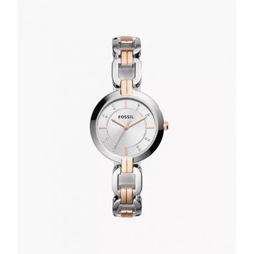 Kerrigan Three-Hand Two-Tone Stainless Steel Watch
