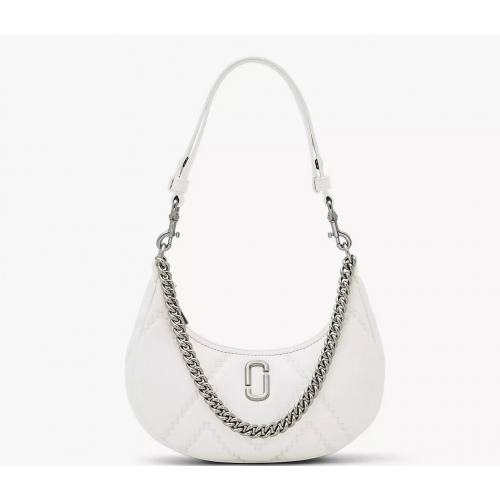 The Quilted Leather Curve Bag