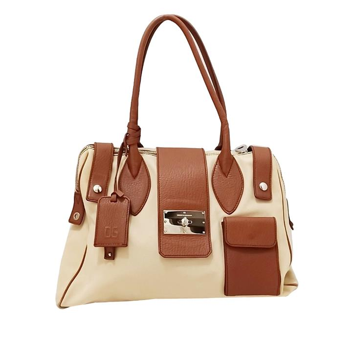 Pre owned Dolce&Gabbana Canvas Shoulder Bag Pre Owned