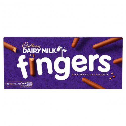 Cadbury Fingers Milk Chocolate Biscuits 114G