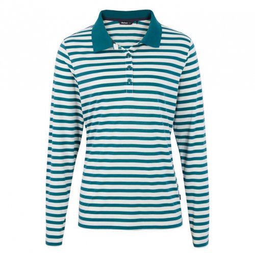  Women's Shoreline High-Wicking Long Sleeve Polo 