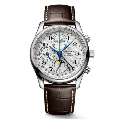 Longines Master Collection Moonphase 40mm Brown Watch