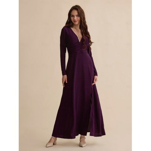 High Elasticity Split Maxi Dress