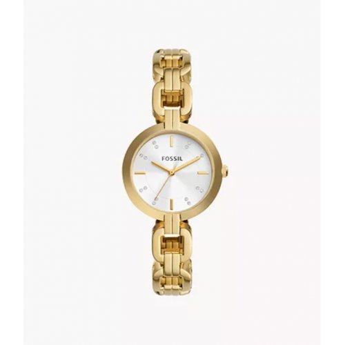 Kerrigan Three-Hand Gold-Tone Stainless Steel Watch