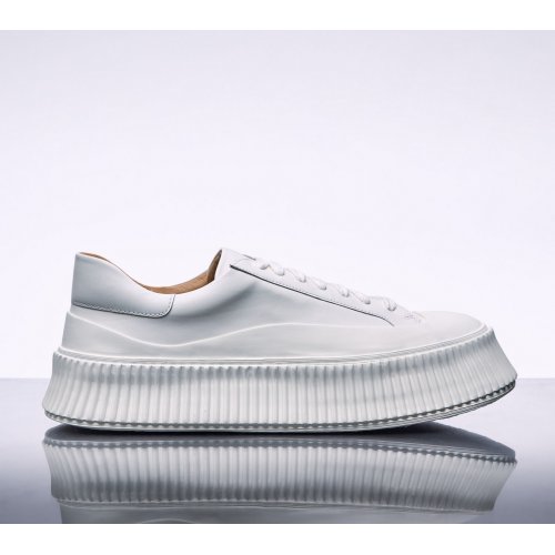 Jil Sander Leather Sneakers
