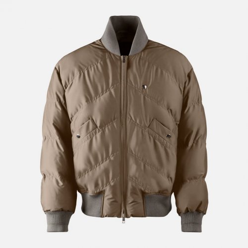Bomber down jacket Green