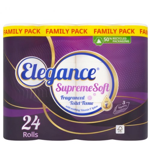  Elegance Supreme Soft Frangranced Toilet Tissue