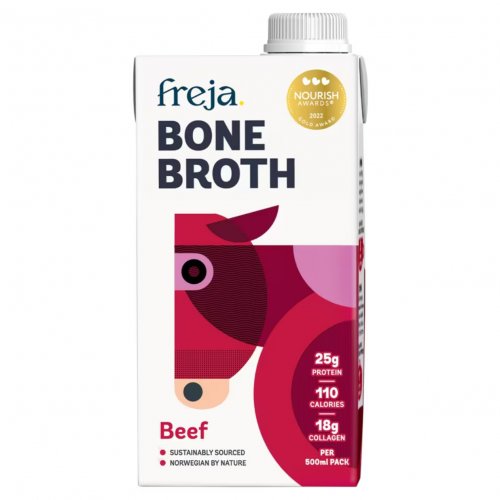 Freja Bone Broth Beef 500ml