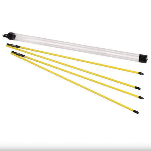 2x Ram Golf Folding Alignment Sticks Practice Aim Rods