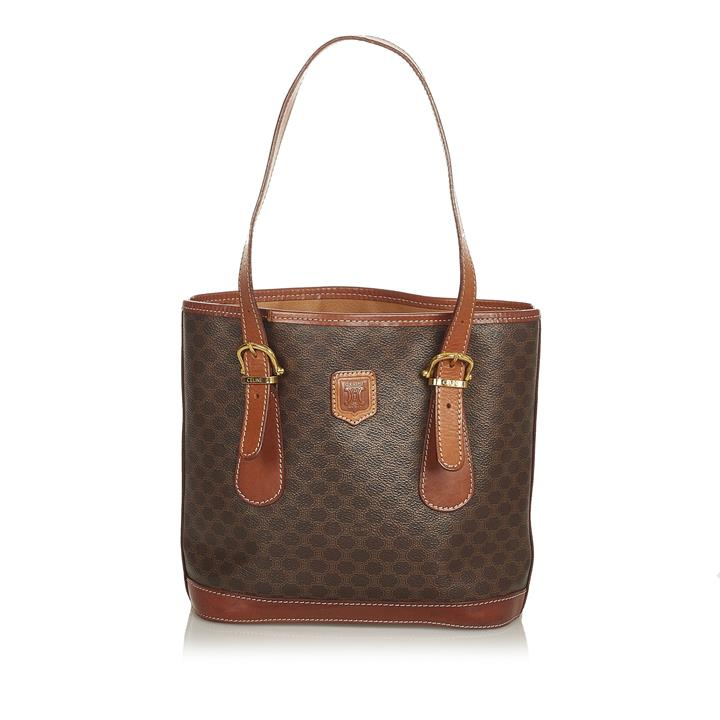 Pre owned Celine Macadam Handbag Pre Owned