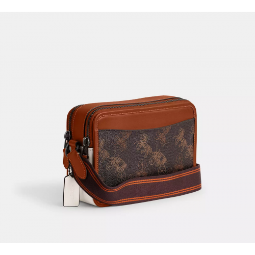 Charter Crossbody Bag 24 With Large Horse And Carriage Print