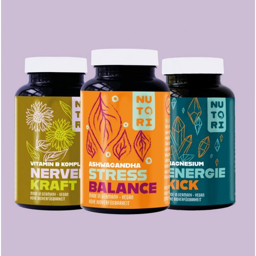 Ashwagandha, Vitamin B complex & Magnesium