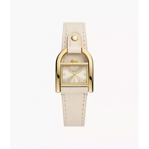 Harwell 3 stenter movement LiteHide leather nude colors