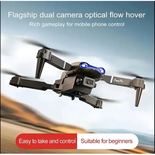 New E99 K3 Professional RC Drone, Dual Camera Double Folding RC Quadcopter Height Hold Remote Control Toy, Holiday Gift Indoor And Outdoor Cheap Drone Aircraft