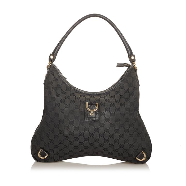 Pre owned Gucci GG Canvas Abbey Shoulder Bag Pre Owned