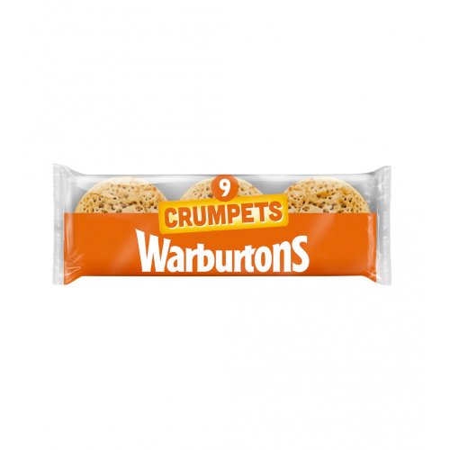 Warburtons 9 Crumpets