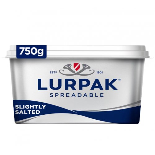 Lurpak Slightly Salted Spreadable Blend of Butter and Rapeseed Oil