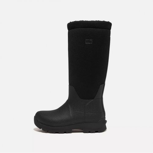 WONDERWELLY ATB High-Performance Fleece-Lined Roll-Down Wellington Boots
