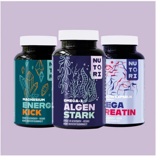 Magnesium, Omega 3 & Creatine Capsules